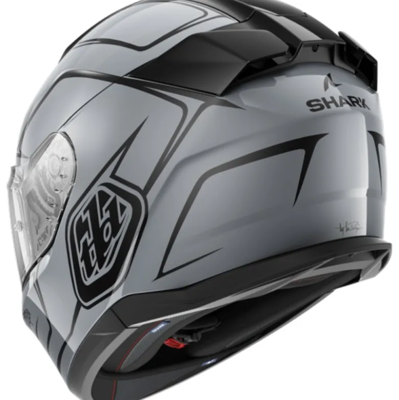 Casco Integrale Shark D-Skwal 3 Drone Silver Nero