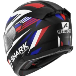 Casco Integrale Shark D-Skwal 3 Firstlap Nero Opaco Blu Rosso