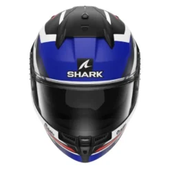 Casco Integrale Shark D-Skwal 3 Firstlap Nero Opaco Blu Rosso