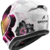 Casco Integrale Shark D-Skwal 3 Mayfer Bianco Viola Antracite