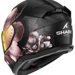 Casco Integrale Shark D-Skwal 3 Mayfer Nero Viola Oro Opaco
