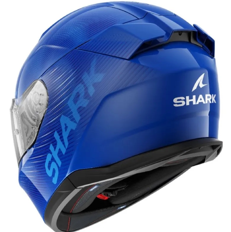 Casco Integrale Shark D-Skwal 3 Sp Lyne Blu Silver Lucido