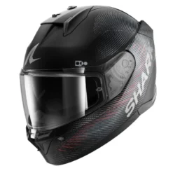 Casco Integrale Shark D-Skwal 3 Sp Lyne Nero Antracite Rosso Lucido