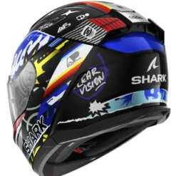 Casco Integrale Shark D-Skwal 3 Streetrush Nero Blu Chrom