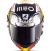 Casco Integrale Shark Race-R Pro Gp 06 Carbon Replica Miguel Oliviera Blu Iridium Rosso
