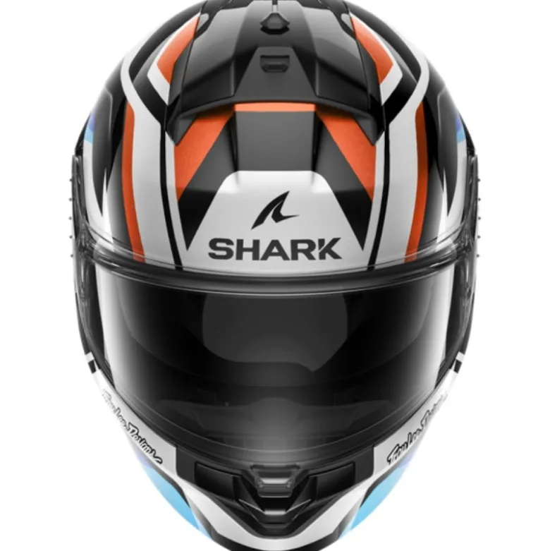 Casco Integrale Shark Ridill 2 Apex Nero Bianco Blu
