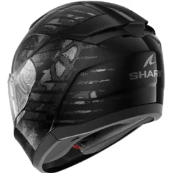Casco Integrale Shark Ridill 2 Reptaia Nero Antracite Silver