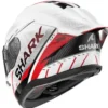 Casco Integrale Shark Skwal Cup Speed-Tech Bianco Rosso Nero Lucido