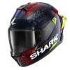 Casco Integrale Shark Skwal Cup Speed-Vib Blu Rosso Giallo Lucido