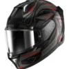 Casco Integrale Shark Skwal i3 Linik Nero Antracite Rosso Opaco