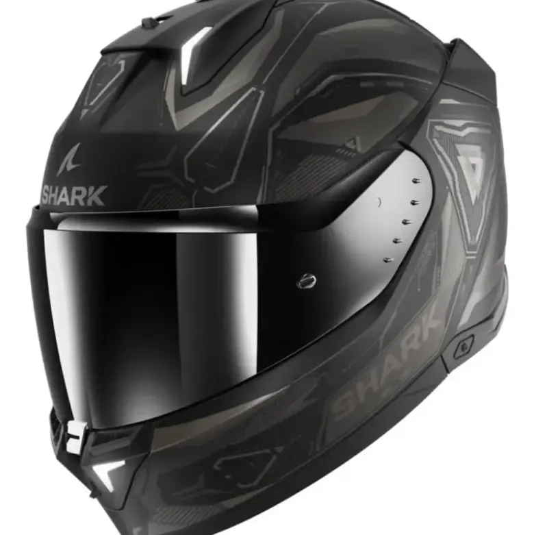 Casco Integrale Shark Skwal i3 Linik Nero Opaco Antracite