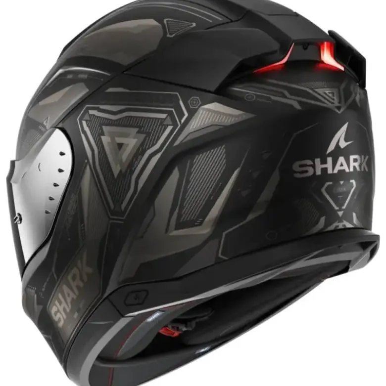 Casco Integrale Shark Skwal i3 Linik Nero Opaco Antracite