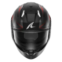 Casco Integrale Shark Skwal i3 Mekarium Nero Antracite Rosso Opaco