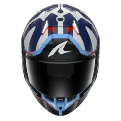 Casco Integrale Shark Skwal i3 Replica Raul Fernandez Blu Bianco Lucido