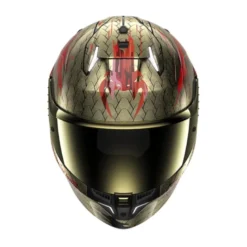 Casco Integrale Shark Skwal i3 Venum Nero Rosso Oro