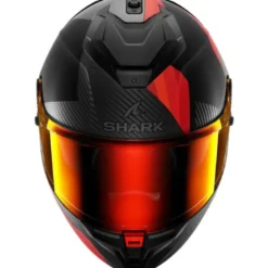 Casco Integrale Shark Spartan Gt Pro Carbon Dokhta Arancio Antracite Opaco