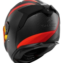 Casco Integrale Shark Spartan Gt Pro Carbon Dokhta Arancio Antracite Opaco - Difetto