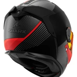 Casco Integrale Shark Spartan Gt Pro Carbon Dokhta Arancio Antracite Opaco - Difetto