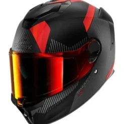 Casco Integrale Shark Spartan Gt Pro Carbon Dokhta Arancio Antracite Opaco - Difetto
