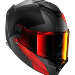 Casco Integrale Shark Spartan Gt Pro Carbon Dokhta Arancio Antracite Opaco - Difetto