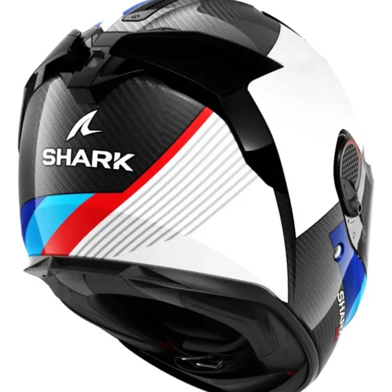 Casco Integrale Shark Spartan Gt Pro Carbon Dokhta Bianco Blu