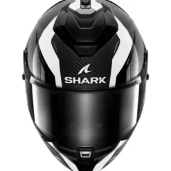 Casco Integrale Shark Spartan Gt Pro Carbon Kultram Bianco Nero