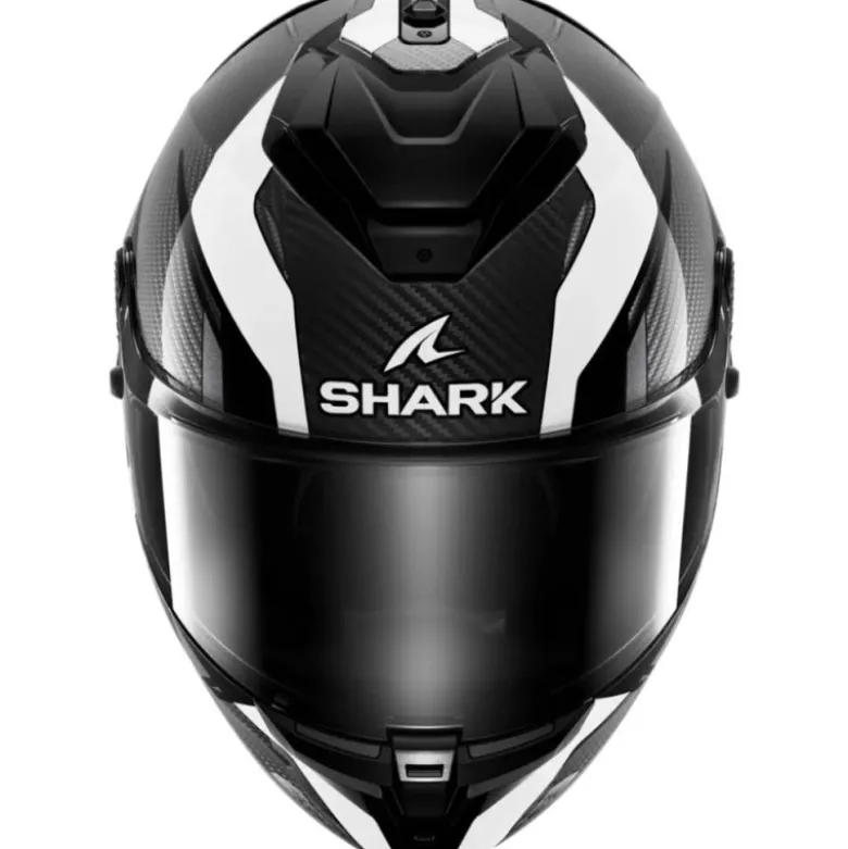 Casco Integrale Shark Spartan Gt Pro Carbon Kultram Bianco Nero