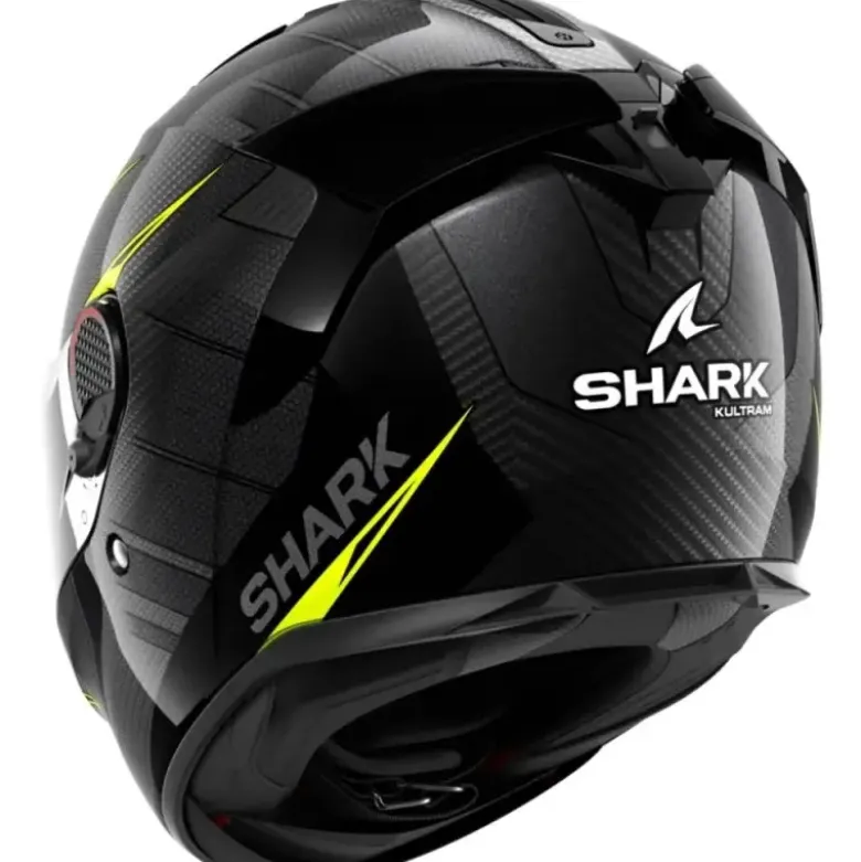 Casco Integrale Shark Spartan Gt Pro Carbon Kultram Nero Giallo