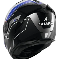 Casco Integrale Shark Spartan Gt Pro Toryan Antracite Blu Nero Opaco