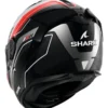 Casco Integrale Shark Spartan Gt Pro Toryan Antracite Rosso Nero Opaco