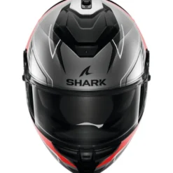 Casco Integrale Shark Spartan Gt Pro Toryan Antracite Rosso Nero Opaco
