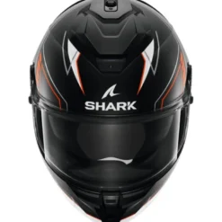 Casco Integrale Shark Spartan Gt Pro Toryan Nero Arancio Silver Opaco