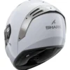 Casco Integrale Shark Spartan Rs Blank Bianco Silver Lucido