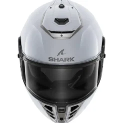 Casco Integrale Shark Spartan Rs Blank Bianco Silver Lucido
