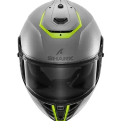 Casco Integrale Shark Spartan Rs Blank Sp Silver Giallo Opaco