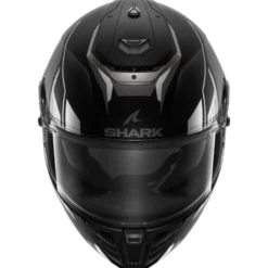 Casco Integrale Shark Spartan Rs Byrhon Nero Antracite Chrome Opaco