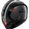 Casco Integrale Shark Spartan Rs Byrhon Nero Rosso Chrome