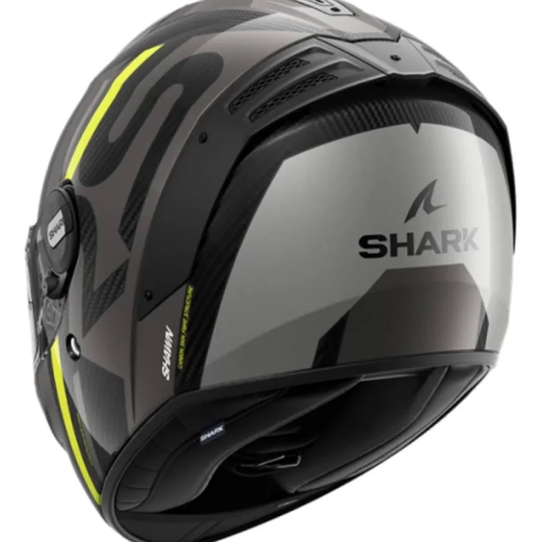 Casco Integrale Shark Spartan Rs Carbon Shawn Giallo Antracite