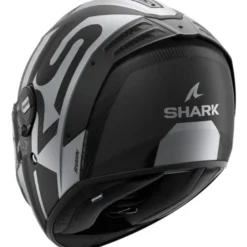 Casco Integrale Shark Spartan Rs Carbon Shawn Nero Silver Opaco