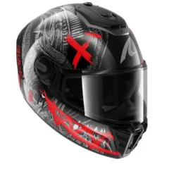 Casco Integrale Shark Spartan Rs Carbon Shiever Antracite Rosso