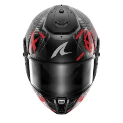Casco Integrale Shark Spartan Rs Carbon Shiever Antracite Rosso