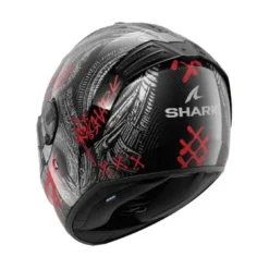 Casco Integrale Shark Spartan Rs Carbon Shiever Antracite Rosso