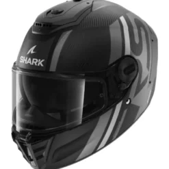 Casco Integrale Shark Spartan Rs Carbon Silver Antracite Opaco