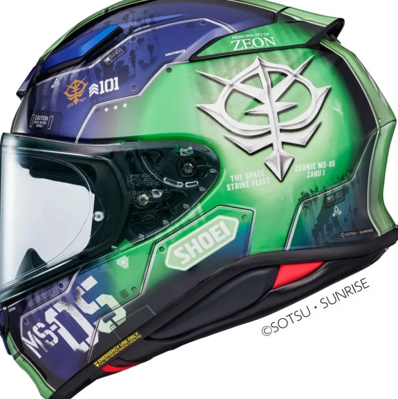Casco Integrale Shoei Nxr2 Ms-05 Zaku I Tc11