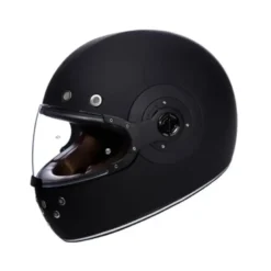 Casco Integrale SMK Retro Solid Nero Opaco