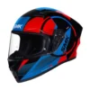Casco Integrale SMK Stellar Faro Blu Rosso