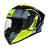Casco Integrale SMK Stellar Faro Grigio Giallo
