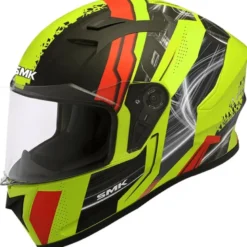 Casco Integrale Smk Stellar Swank Giallo