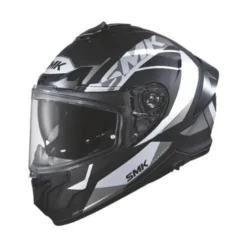 Casco Integrale SMK Typhoon Style Nero Grigio