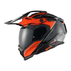 Casco Integrale Touring Nexx X.Wed 3 Furka Arancione Grigio